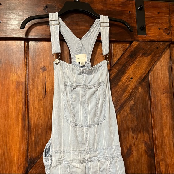 American Eagle pinstripe overalls - Picture 2 of 6
